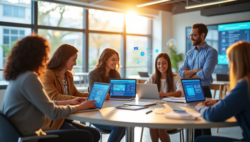 découvrez comment l'ent poitiers facilite la collaboration pédagogique en offrant des outils numériques adaptés aux enseignants et étudiants pour un enseignement interactif et efficace.
