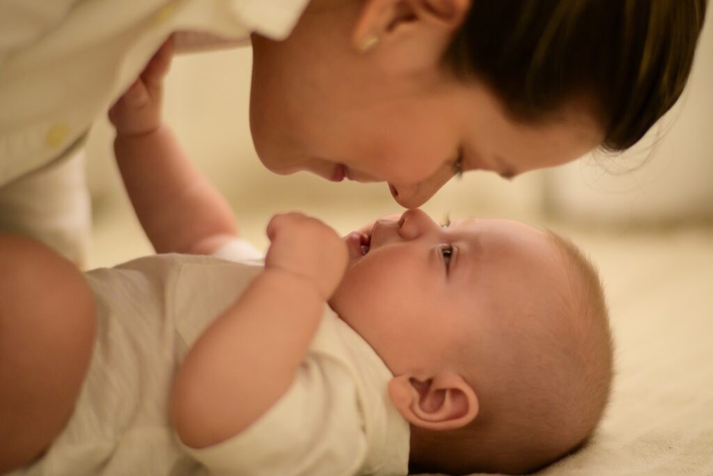 mom and child photo