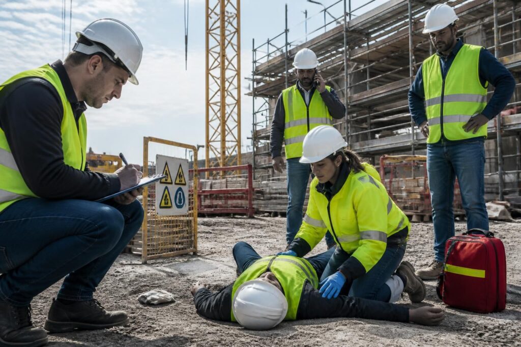 découvrez les responsabilités en cas d'accident sur chantier et les démarches essentielles à suivre pour assurer la sécurité et la conformité légalement.