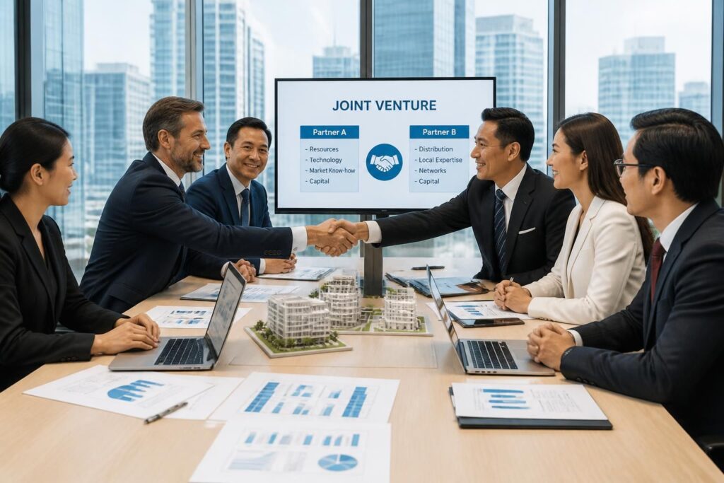 découvrez la définition d'une joint venture en business, ses principes clés et des exemples concrets d'entreprises collaborant pour réussir ensemble.