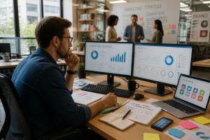 découvrez le rôle essentiel du marketing marketer et ses enjeux clés dans la stratégie d'entreprise pour optimiser la croissance et la visibilité.
